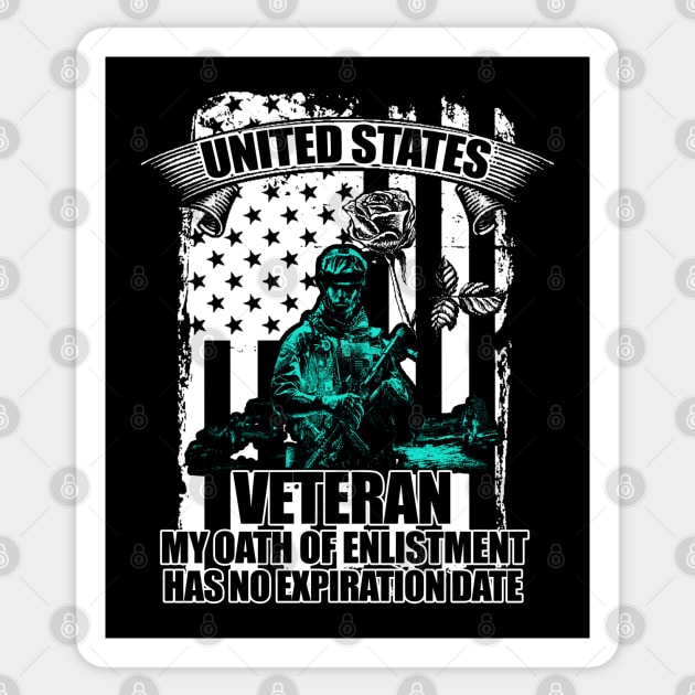 Veteran USA Sticker by Dojaja